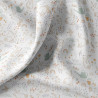 Printed Cotton BUGZY2 White / Green